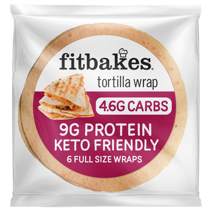 Fitbakes orifinal tortilla wrap, keto wrap